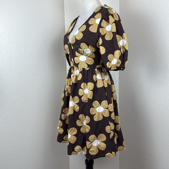 Jacquie The Label TAKE MY HAND FLORAL MINI DRESS Size Small NWT - Picture 7 of 10